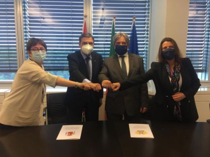 Suscrito por ambos ministros en el marco del Consejo de Agricultura y Pesca de la UE, en Luxemburgo