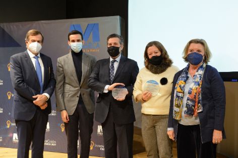 Hoy, en Madrid, en la entrega de los premios InovaCcion