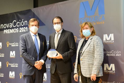 Hoy, en Madrid, en la entrega de los premios InovaCcion
