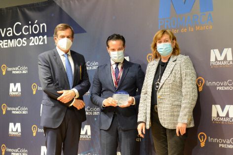Hoy, en Madrid, en la entrega de los premios InovaCcion