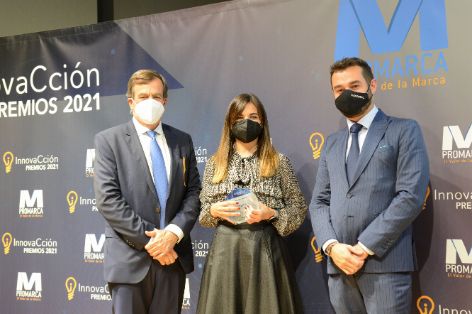Hoy, en Madrid, en la entrega de los premios InovaCcion