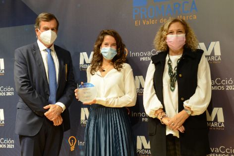 Hoy, en Madrid, en la entrega de los premios InovaCcion