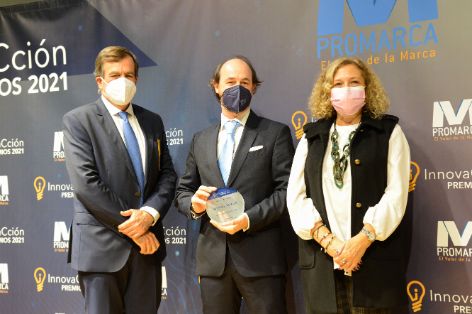 Hoy, en Madrid, en la entrega de los premios InovaCcion