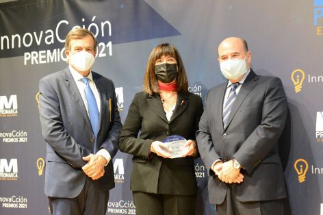 Hoy, en Madrid, en la entrega de los premios InovaCcion