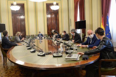 HOY, EN LA SEDE DEL MINISTERIO 