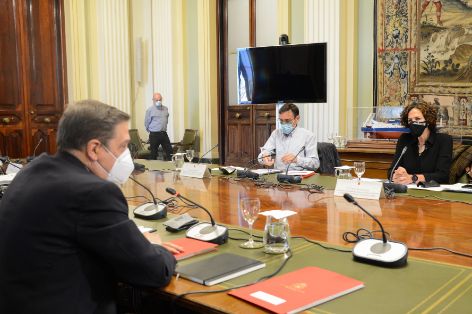 HOY, EN LA SEDE DEL MINISTERIO 