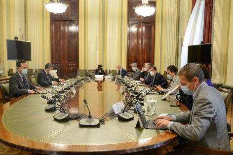 HOY, EN LA SEDE DEL MINISTERIO 