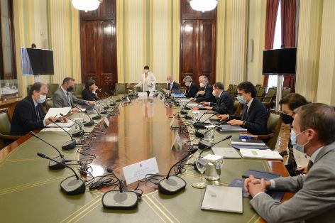 HOY, EN LA SEDE DEL MINISTERIO 