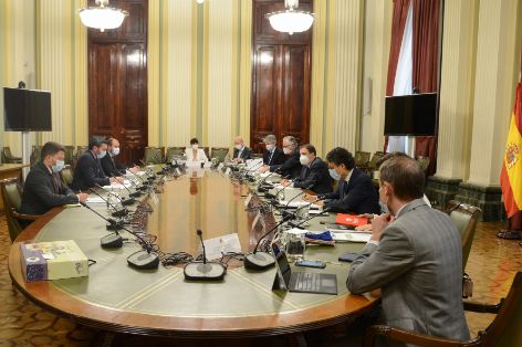 HOY, EN LA SEDE DEL MINISTERIO 