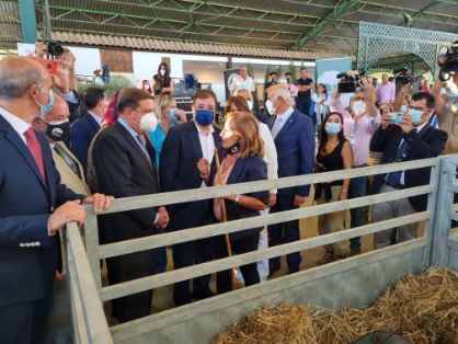 Hoy en la inauguración de la Feria Internacional Ganadera de Zafra 