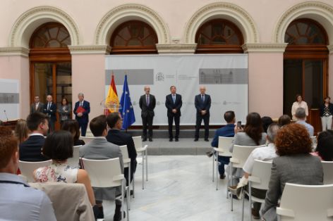 HOY, EN EL ACTO DE BIENVENIDA A LOS FUNCIONARIOS DE NUEVO INGRESO