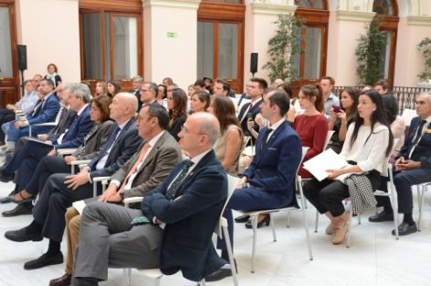 HOY, EN EL ACTO DE BIENVENIDA A LOS FUNCIONARIOS DE NUEVO INGRESO