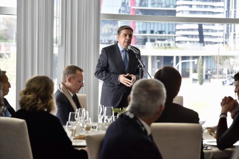 Hoy, en Barcelona, en la primera jornada de Alimentaria 2022