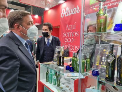 Hoy, en Barcelona, en la primera jornada de Alimentaria 2022