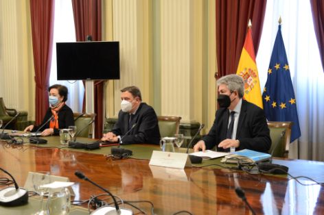 REUNIÓN CON EL PRESIDENTE DE LA REAL FEDERACIÓN ESPAÑOLA DE CAZA 