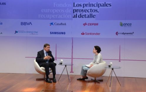 DEBATE 'LOS FONDOS EUROPEOS DE RECUPERACIÓN: ASÍ VA A CAMBIAR ESPAÑA', ORGANIZADO POR ELDIARIO.ES