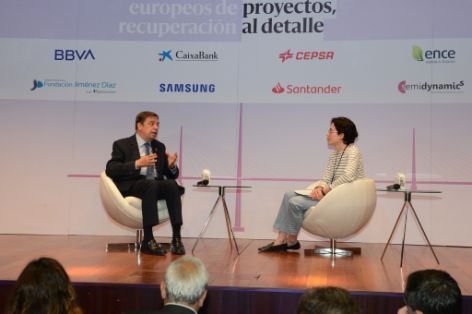 DEBATE 'LOS FONDOS EUROPEOS DE RECUPERACIÓN: ASÍ VA A CAMBIAR ESPAÑA', ORGANIZADO POR ELDIARIO.ES