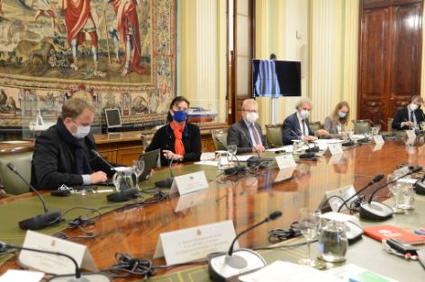 Visita del comisario europeo de Agricultura a España