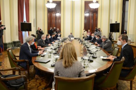 Visita del comisario europeo de Agricultura a España