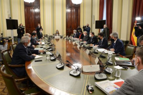 Visita del comisario europeo de Agricultura a España