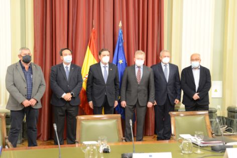 Visita del comisario europeo de Agricultura a España