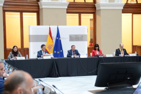 Hoy, en la reunión constitutiva de la Mesa Nacional del Regadío  