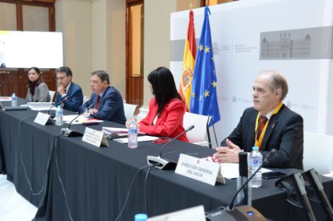 Hoy, en la reunión constitutiva de la Mesa Nacional del Regadío  