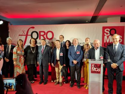 HOY, EN LA CLAUSURA DEL X FORO SOMOS LITERA, EN BINÉFAR (HUESCA)  