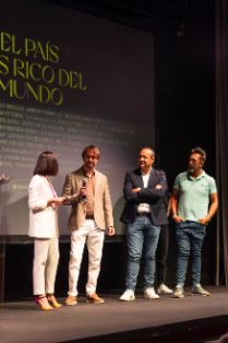 HOY EN LA PRESENTACIÓN DE LA NUEVA CAMPAÑA DE ALIMENTOS DE ESPAÑA “EL PAÍS MÁS RICO DEL MUNDO”