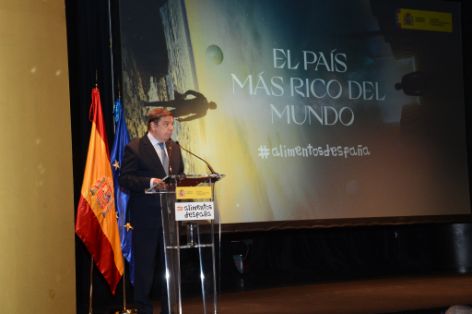 HOY EN LA PRESENTACIÓN DE LA NUEVA CAMPAÑA DE ALIMENTOS DE ESPAÑA “EL PAÍS MÁS RICO DEL MUNDO”
