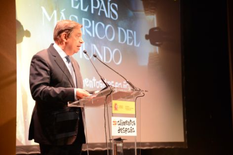 HOY EN LA PRESENTACIÓN DE LA NUEVA CAMPAÑA DE ALIMENTOS DE ESPAÑA “EL PAÍS MÁS RICO DEL MUNDO”