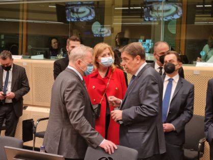 Hoy, en Bruselas, en el Consejo de Ministros de Agricultura y Pesca de la UE