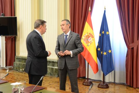 Acto de comunicación de la prórroga del convenio entre el Ministerio de Agricultura, Pesca y Alimentación y CaixaBank