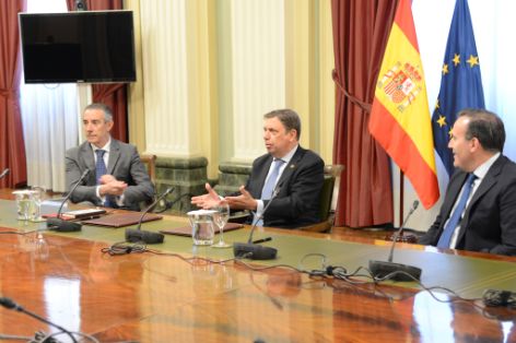 Acto de comunicación de la prórroga del convenio entre el Ministerio de Agricultura, Pesca y Alimentación y CaixaBank