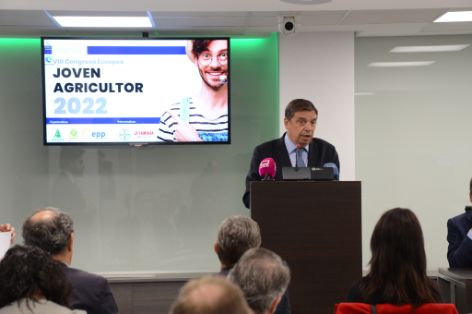 HOY, EN LA CLAUSURA DEL VIII CONGRESO JOVEN AGRICULTOR