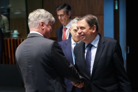 Hoy, en Luxemburgo, en el Consejo de Ministros de la UE