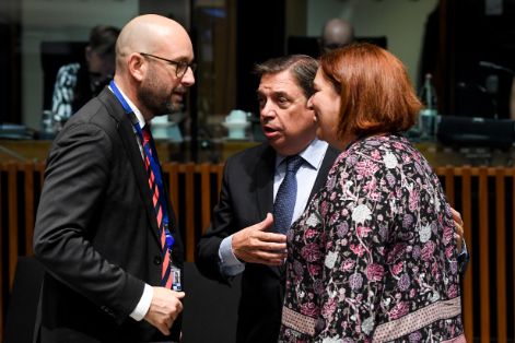 Hoy, en Luxemburgo, en el Consejo de Ministros de la UE