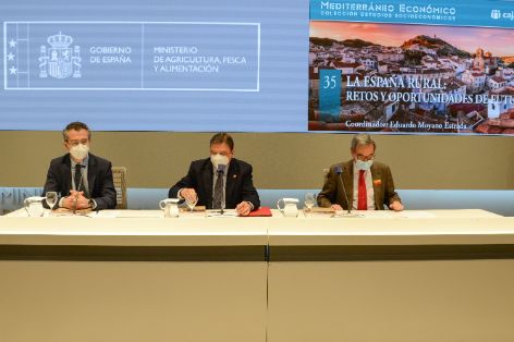 HOY, EN LA PRESENTACIÓN DEL ESTUDIO “LA ESPAÑA RURAL. RETOS Y OPORTUNIDADES” QUE EDITA CAJAMAR
