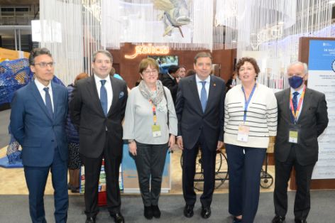En la inauguración del 35º Salón Gourmets 2022  