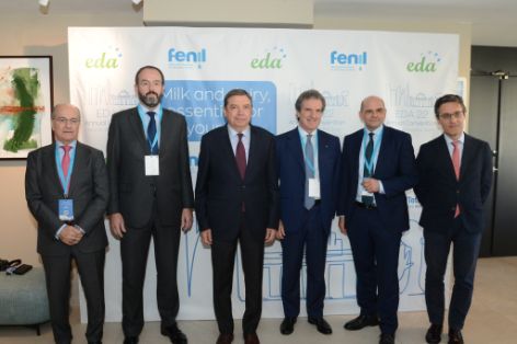 HOY, EN LA INAUGURACIÓN DEL CONGRESO EUROPEO DE INDUSTRIAS LÁCTEAS
