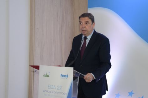 HOY, EN LA INAUGURACIÓN DEL CONGRESO EUROPEO DE INDUSTRIAS LÁCTEAS