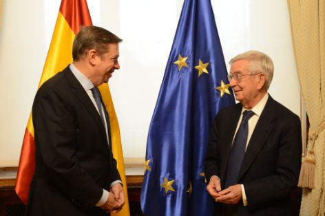 Hoy, en la sede del ministerio