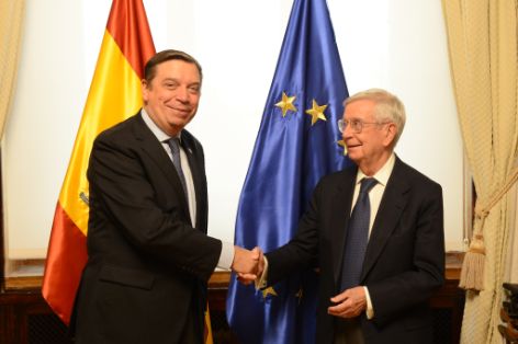 Hoy, en la sede del ministerio