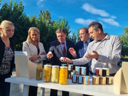 Hoy, durante su visita a Lleida  