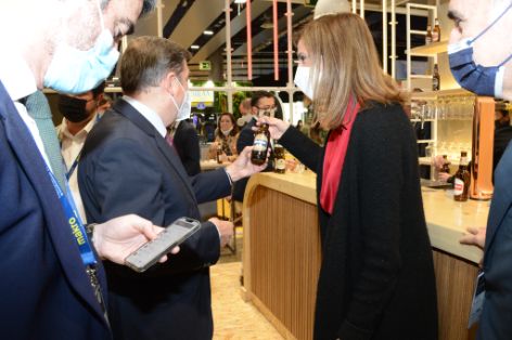 Hoy, en su visita a Madrid Fusión-Alimentos de España