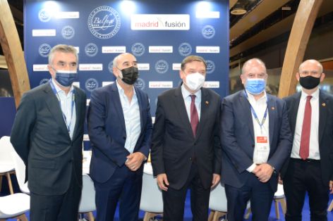 Hoy, en su visita a Madrid Fusión-Alimentos de España