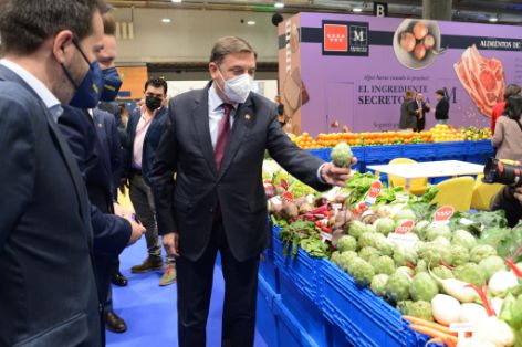 Hoy, en su visita a Madrid Fusión-Alimentos de España