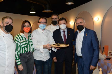 Hoy, en su visita a Madrid Fusión-Alimentos de España