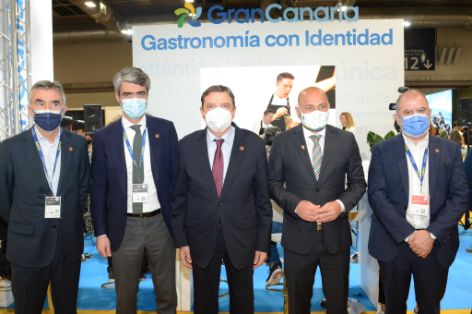 Hoy, en su visita a Madrid Fusión-Alimentos de España