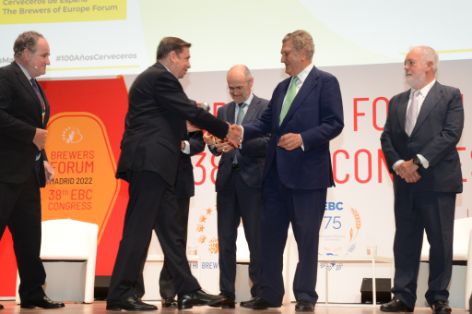 En el Centenario de la Asociación Cerveceros de España  